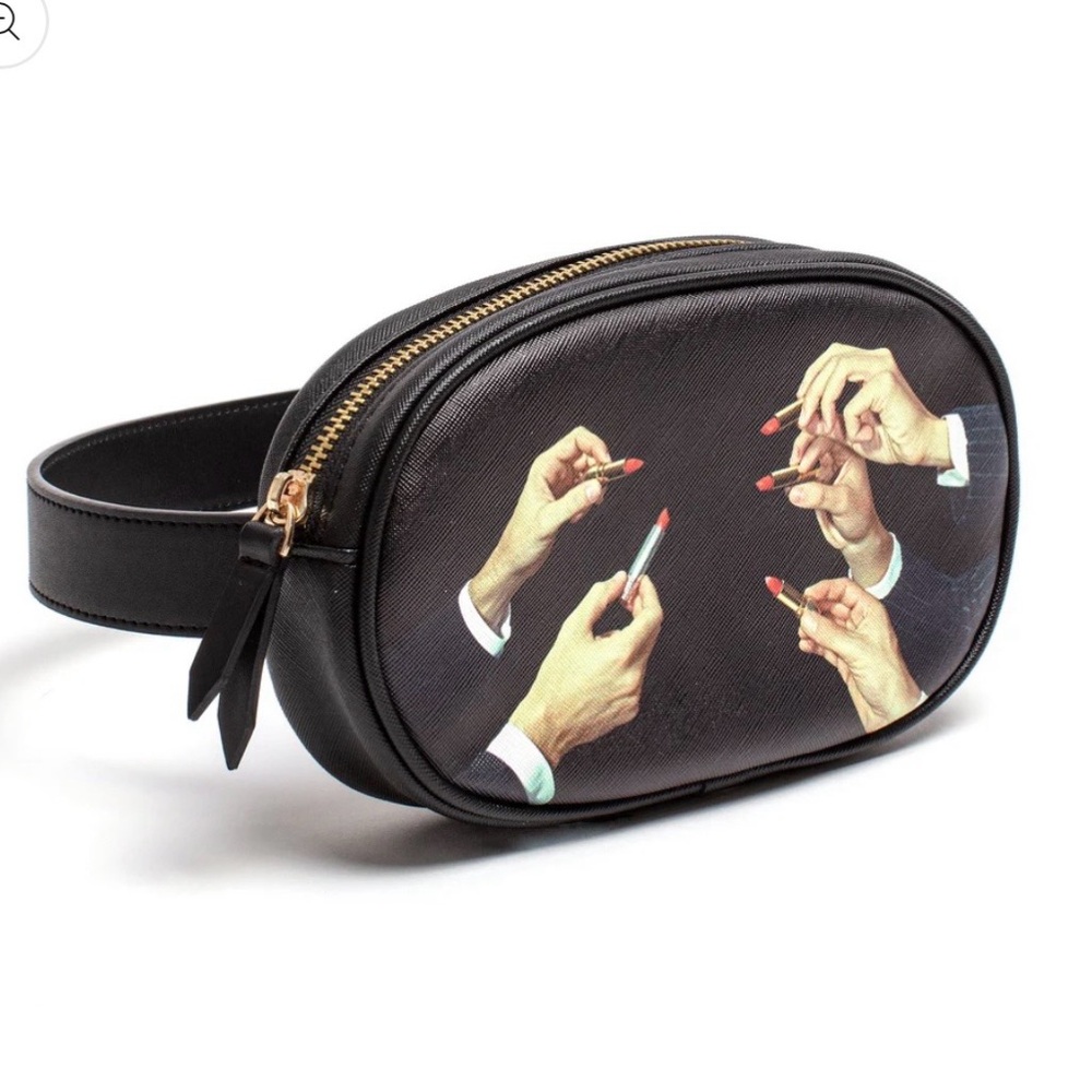 TOILETPAPER by Seletti Lipsticks Waist Bag NIB